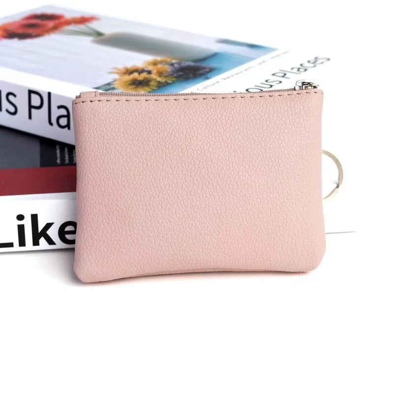 Leather Zip Pouche